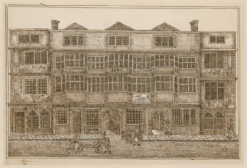 The White Hart, Bishopsgate Street af English School