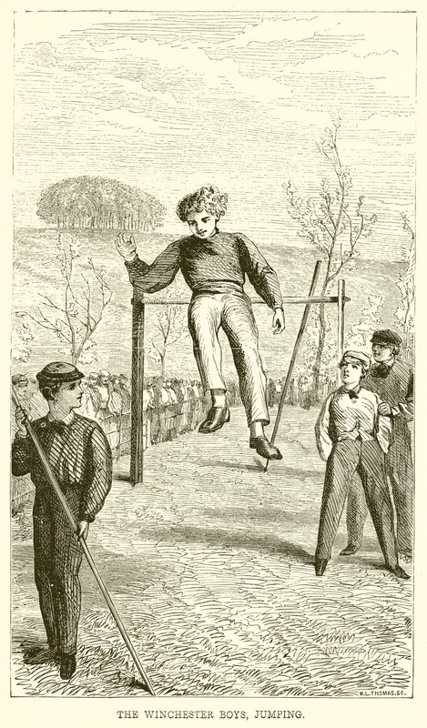 The Winchester Boys, Jumping af English School