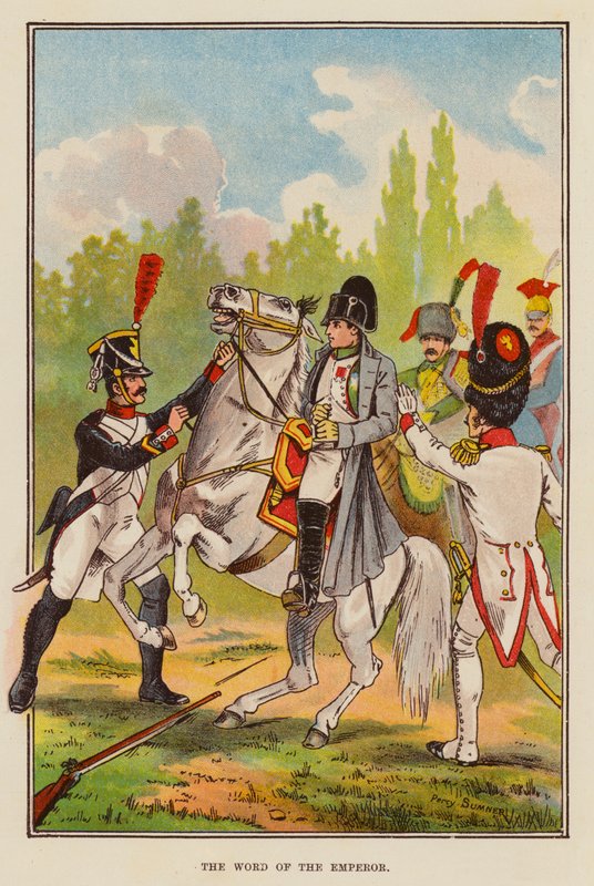 Kejserens ord (farve litho) af English School