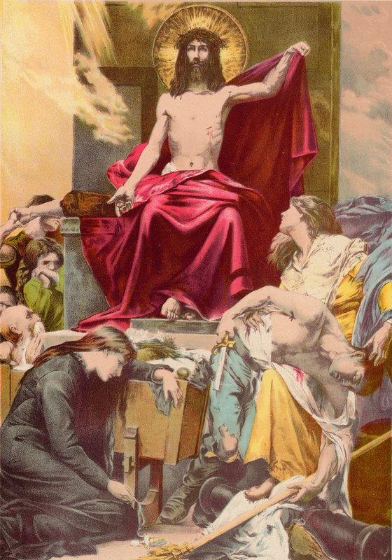 Verdens sorger lagt for Jesu fødder af English School