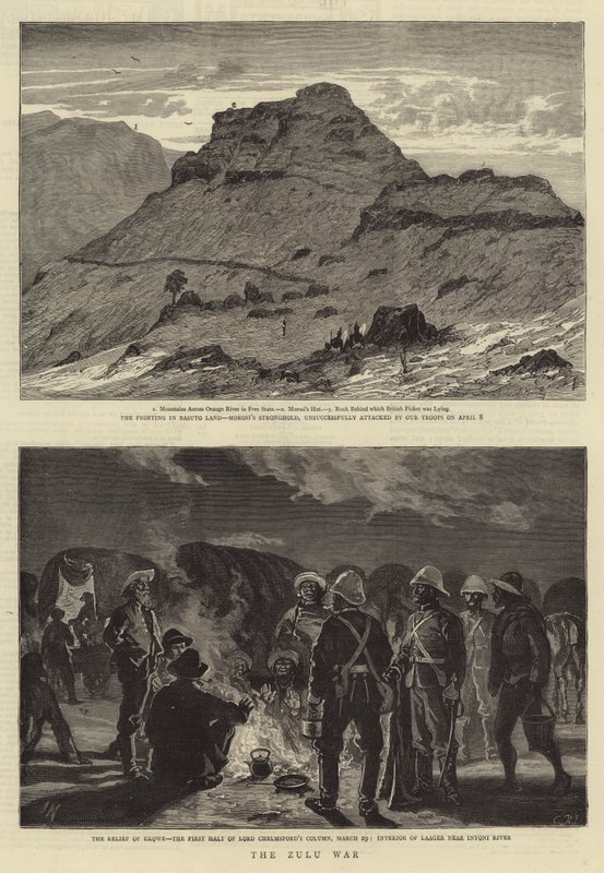 Zulukrigen (gravering) af English School