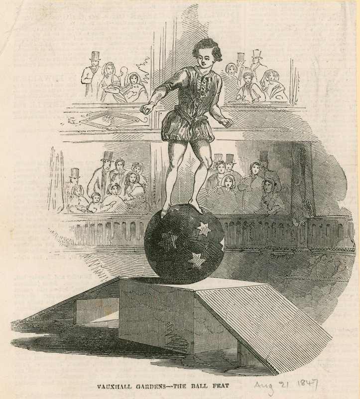 The ball feat, Vauxhall Gardens, London af English School