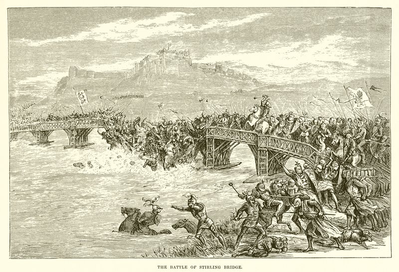 Slaget ved Stirling bridge af English School