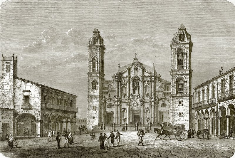 Katedralen i Havana af English School