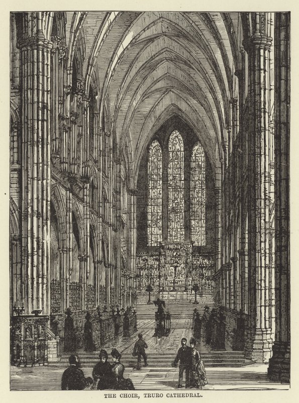 Koret, Truro Cathedral af English School