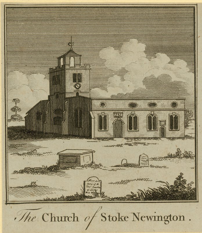 Kirken Stoke Newington af English School