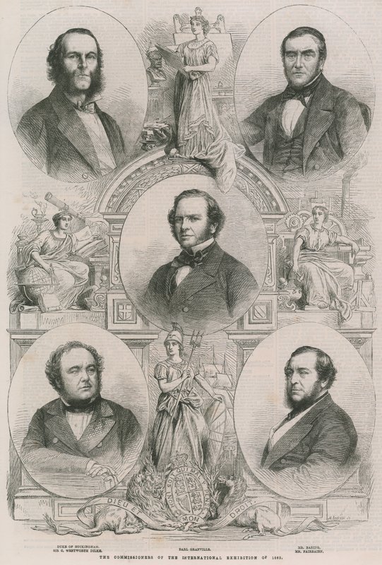 Kommissærerne for den internationale udstilling af 1862 af English School