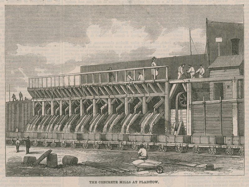 Betonmøllerne ved Plaistow af English School