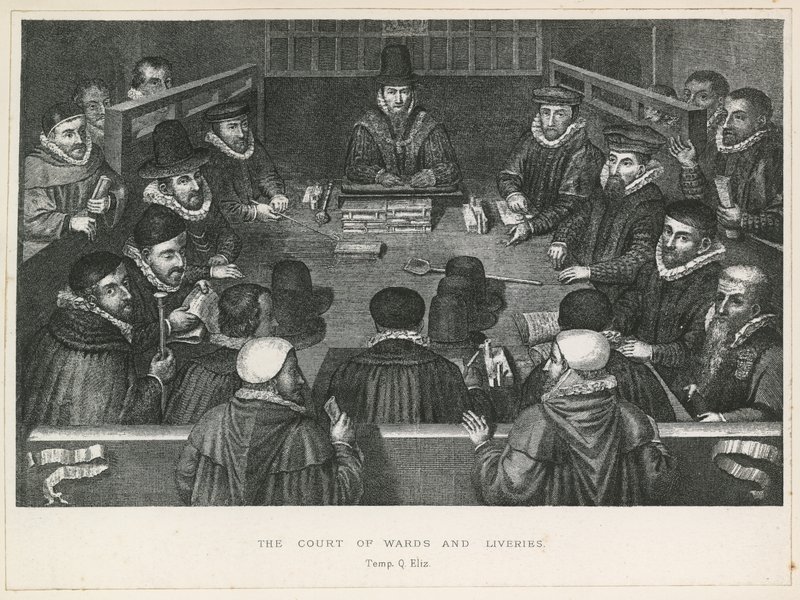 Retten for afdelinger og livrier på Dronning Elizabeth I