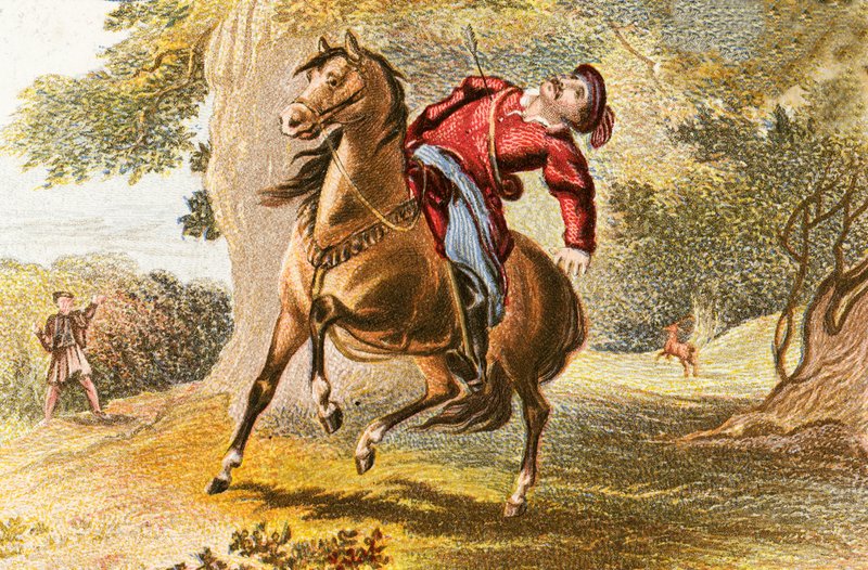 William Rufus død af English School