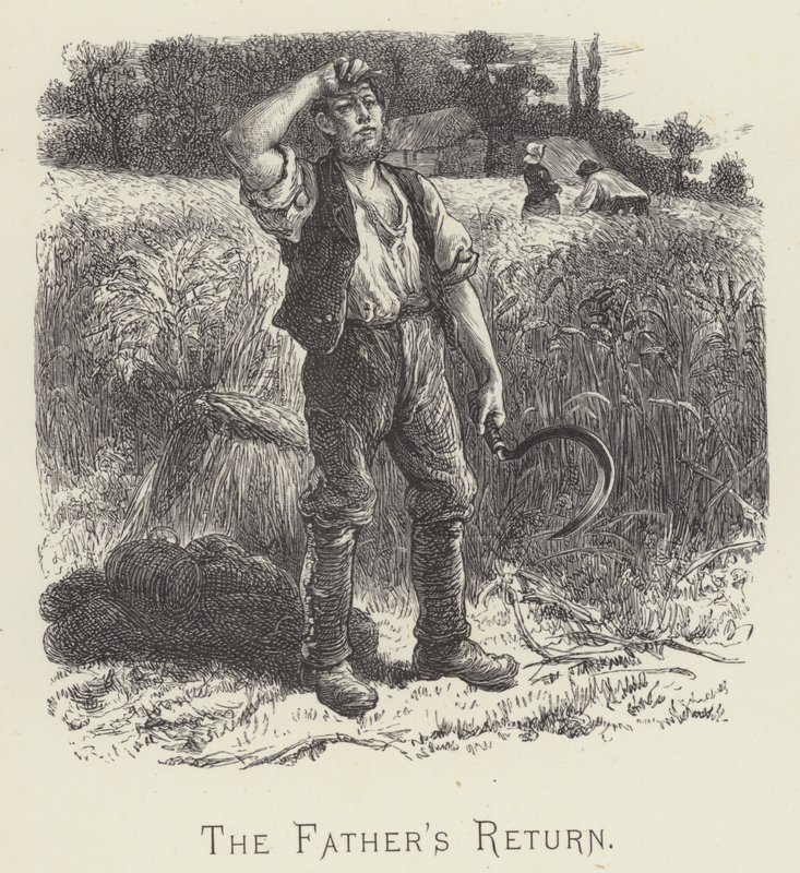 Faderens tilbagevenden (gravering) af English School