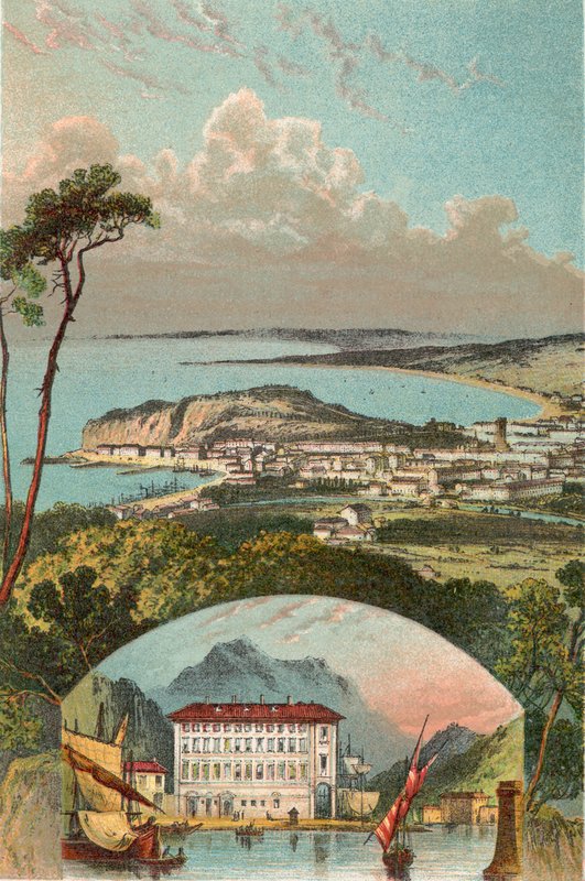 Huset, hvori Garibaldi blev født i Nice af English School