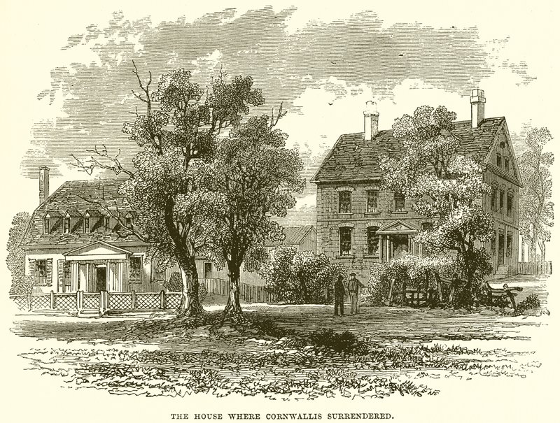 Huset hvor Cornwallis overgav sig af English School