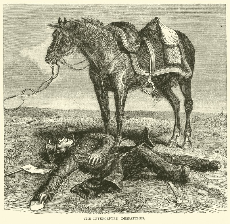 De opsnappede forsendelser, januar 1871 af English School