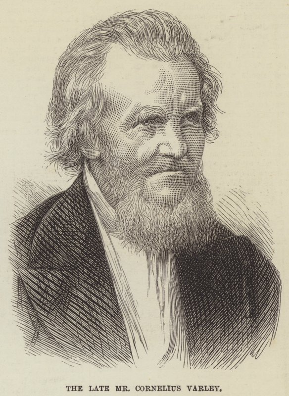Afdøde hr. Cornelius Varley (gravering) af English School