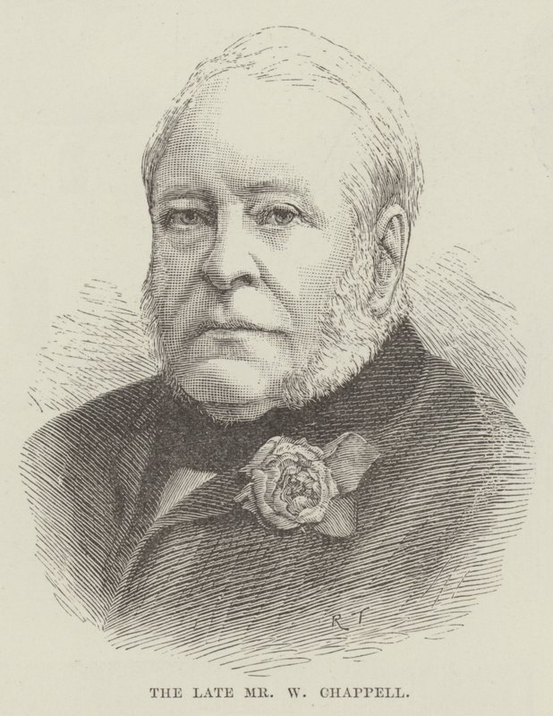 Den afdøde hr. W Chappell (gravering) af English School
