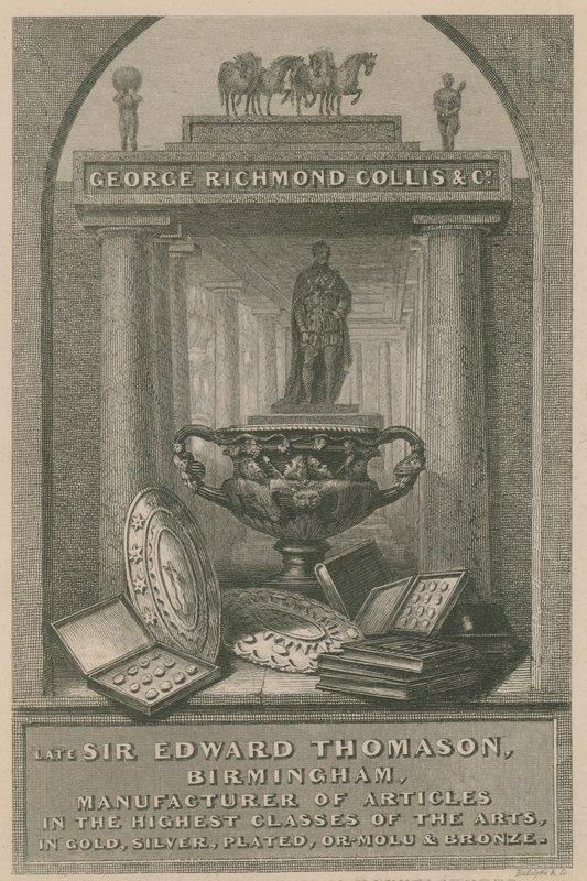 Den afdøde Sir Edward Thomason, Birmingham af English School