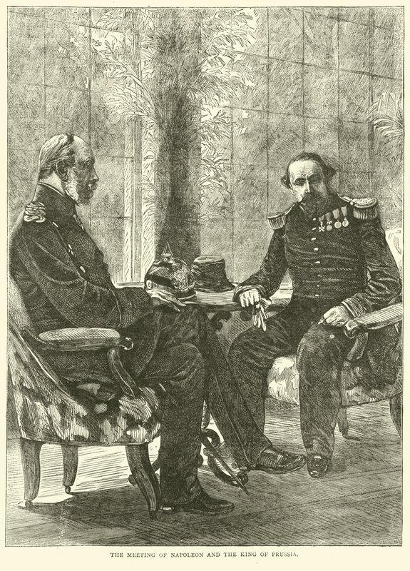 Mødet mellem Napoleon og Kongen af Preussen, september 1870 af English School