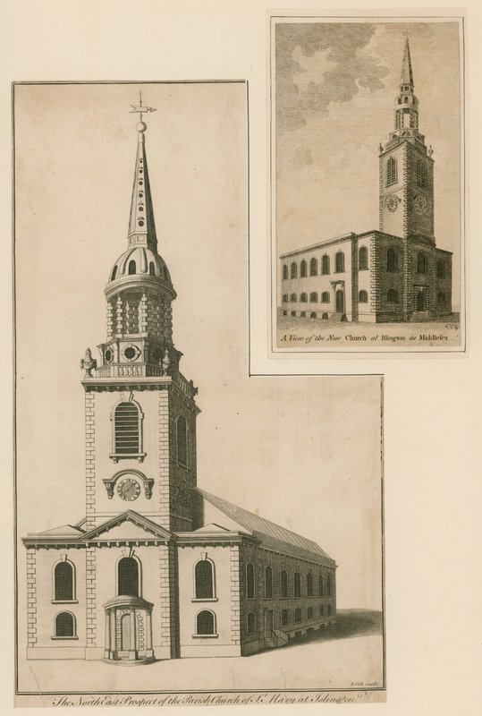 Den nye kirke, St Marys, Islington af English School