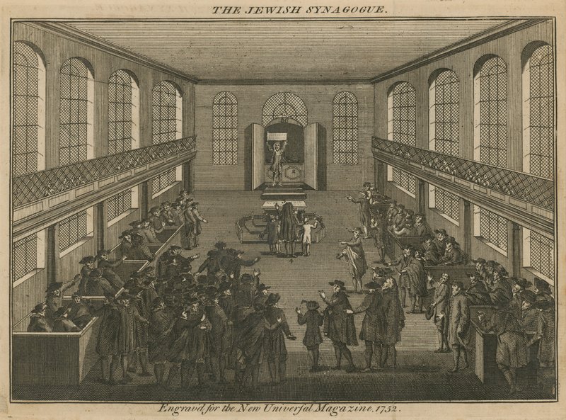 Den nye jødiske synagoge af English School