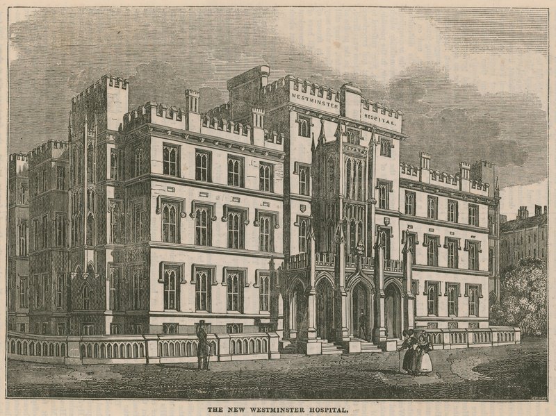Det nye Westminster Hospital af English School