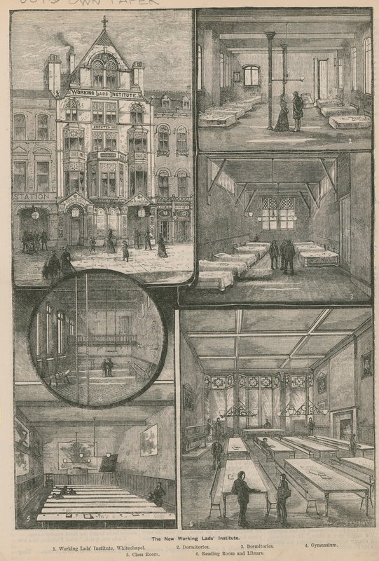 Det nye Working Lads Institute, Whitechapel af English School