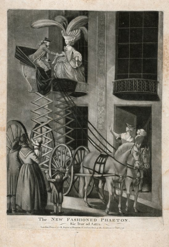Den nymodede Phaeton af English School