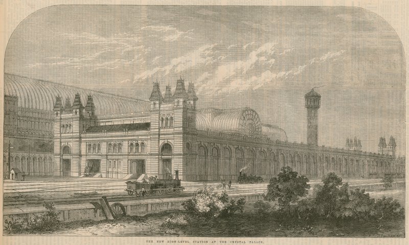 Den nye højniveaustation ved Crystal Palace af English School