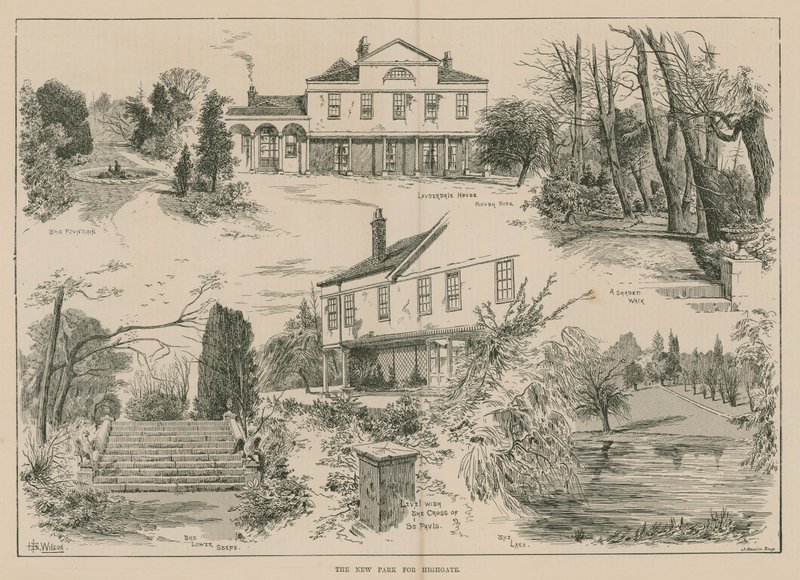 Den nye park for Highgate, London af English School