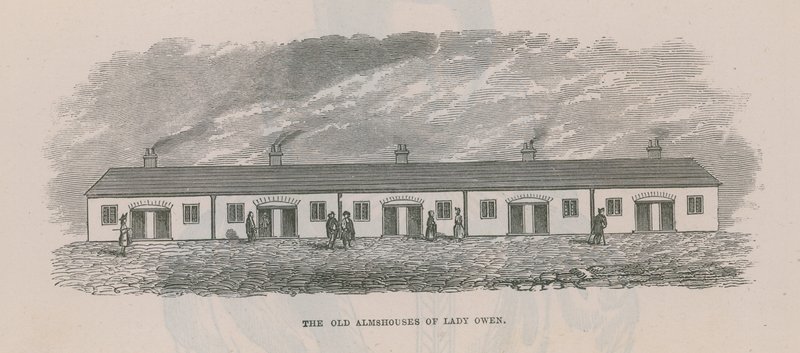 Lady Owens gamle almissehuse af English School