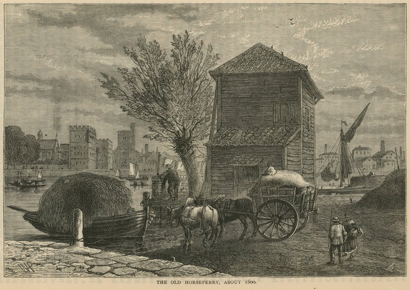 Den gamle hestefærge af English School