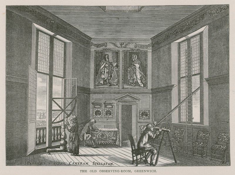 Det gamle observationsrum, Greenwich af English School