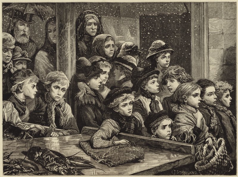 Londons fattige af English School
