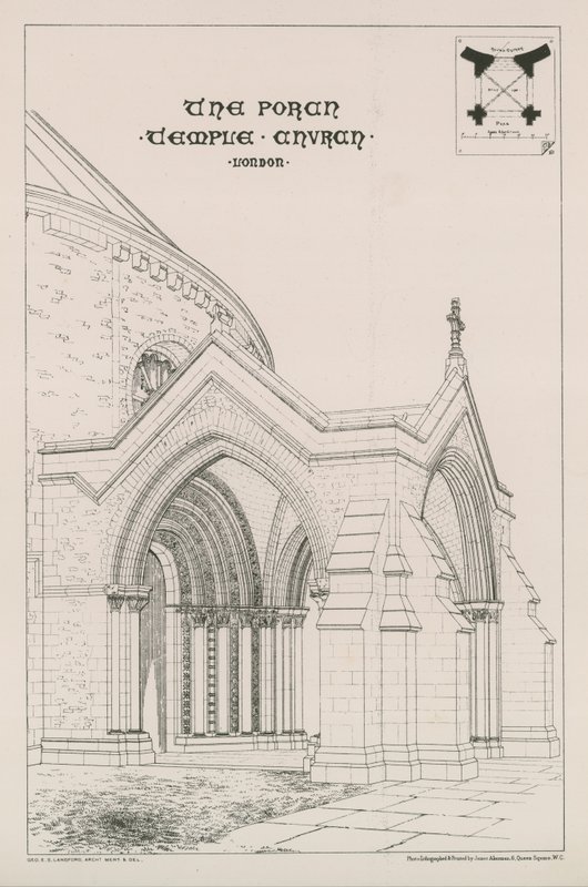 Våbenhuset til Temple Church af English School