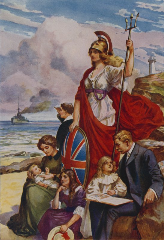 Britannias stolte bolværk af English School