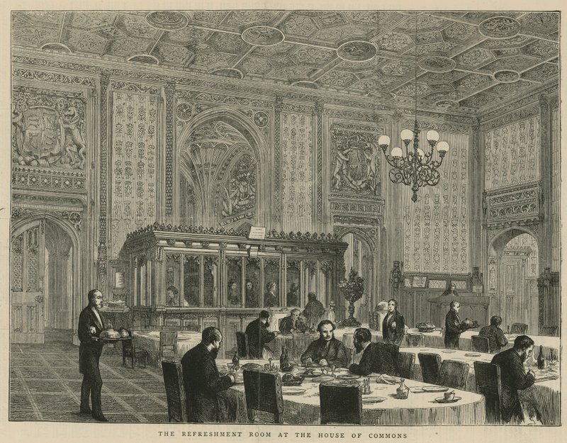 Forfriskningsrummet i Underhuset af English School
