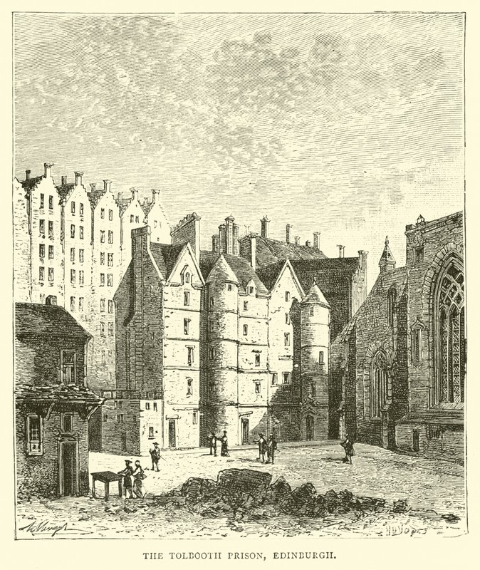 Tolkebooth fængslet, Edinburgh af English School