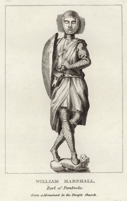 Sir William Marshals grav af English School