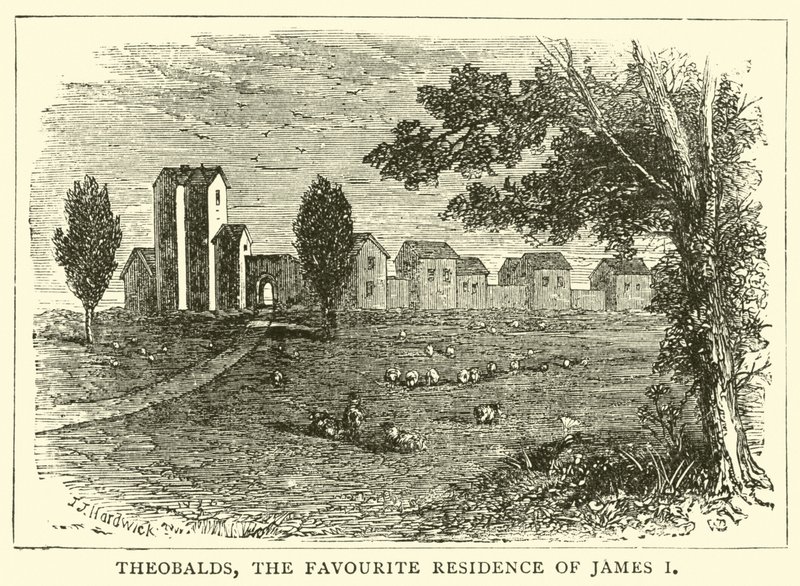 Theobalds, den foretrukne bolig for James I af English School