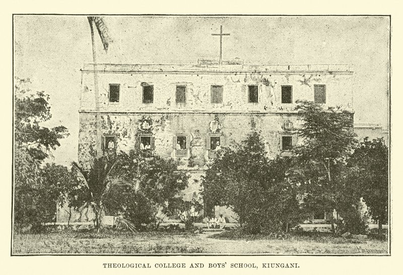 Theological College og Boys School, Kiungani af English School