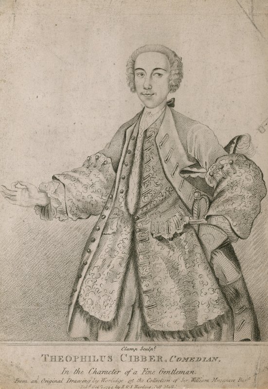 Theophilus Cibber, komiker af English School