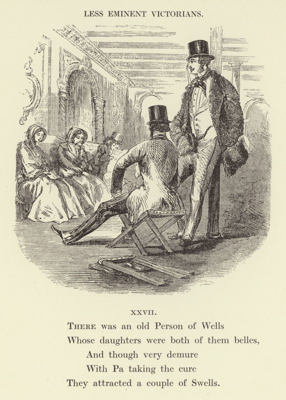 Der var en gammel person fra Wells (gravering) af English School