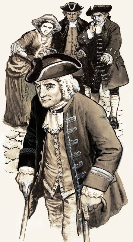 De vil leve for evigt: Henry Fielding af English School