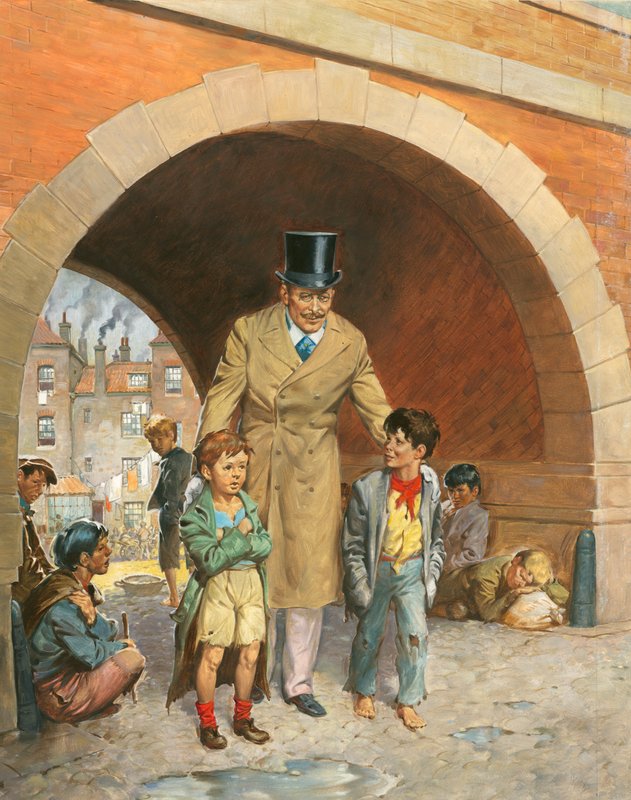 Thomas Barnardo: De fattiges mester af English School
