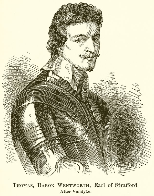 Thomas, Baron Wentworth, jarl af Strafford af English School