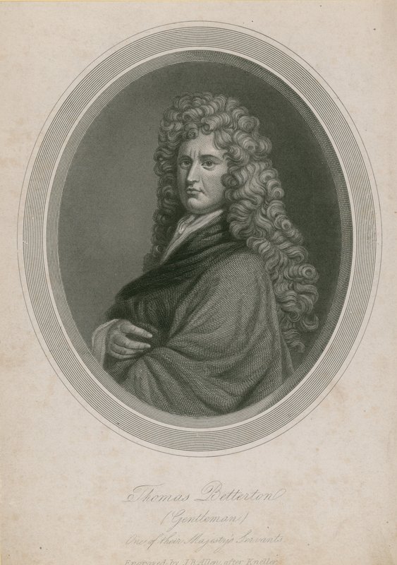 Thomas Betterton (Gentleman), en af deres Majestæts tjenere af English School