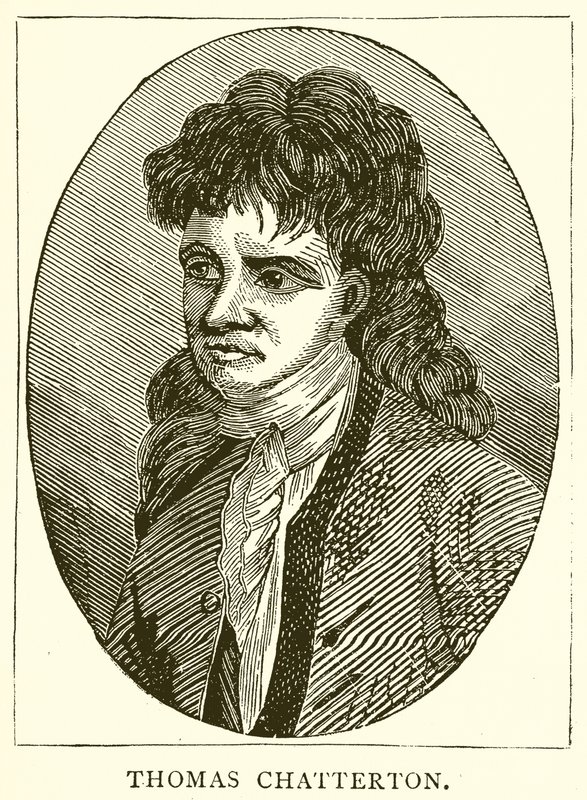 Thomas Chatterton af English School
