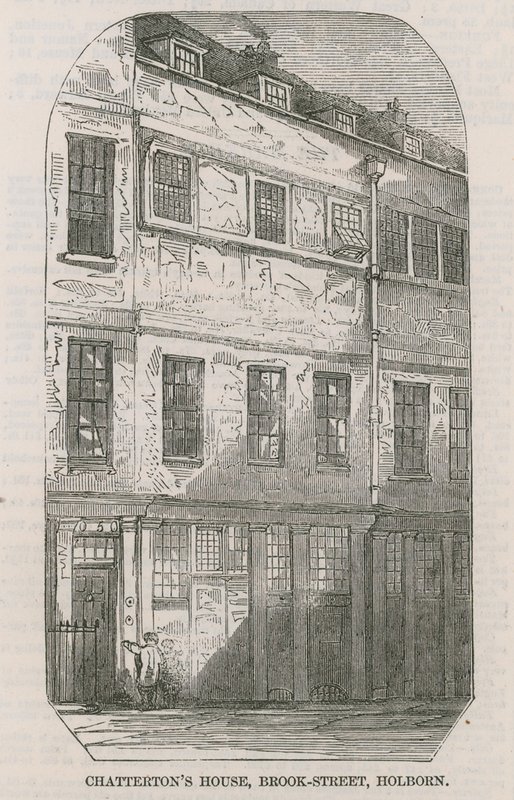 Thomas Chatterton House, Brooke Street, Holborn, London af English School