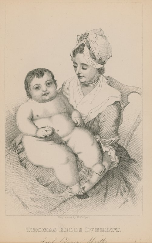 Thomas Hills Everett, elleve måneder gammel af English School