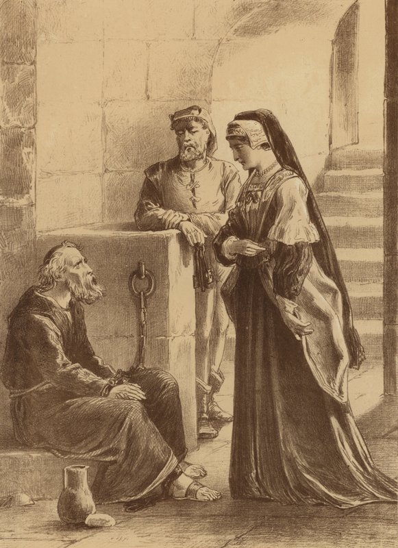 Thomas Maxfield, "En dame af kvalitet fundet betyder at gøre ham til et velgørende besøg" af English School